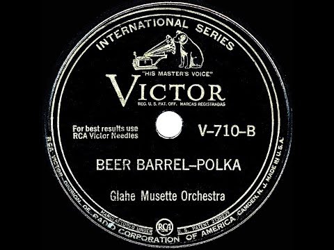 1939 HITS ARCHIVE: Beer Barrel Polka - Glahe Musette Orchestra