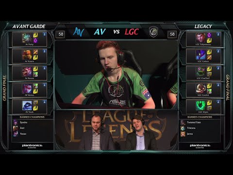Avant Garde vs Legacy | Game 5 Grand Finals of S4 Oceanic Regional Final 2014 | AV vs LGC G5