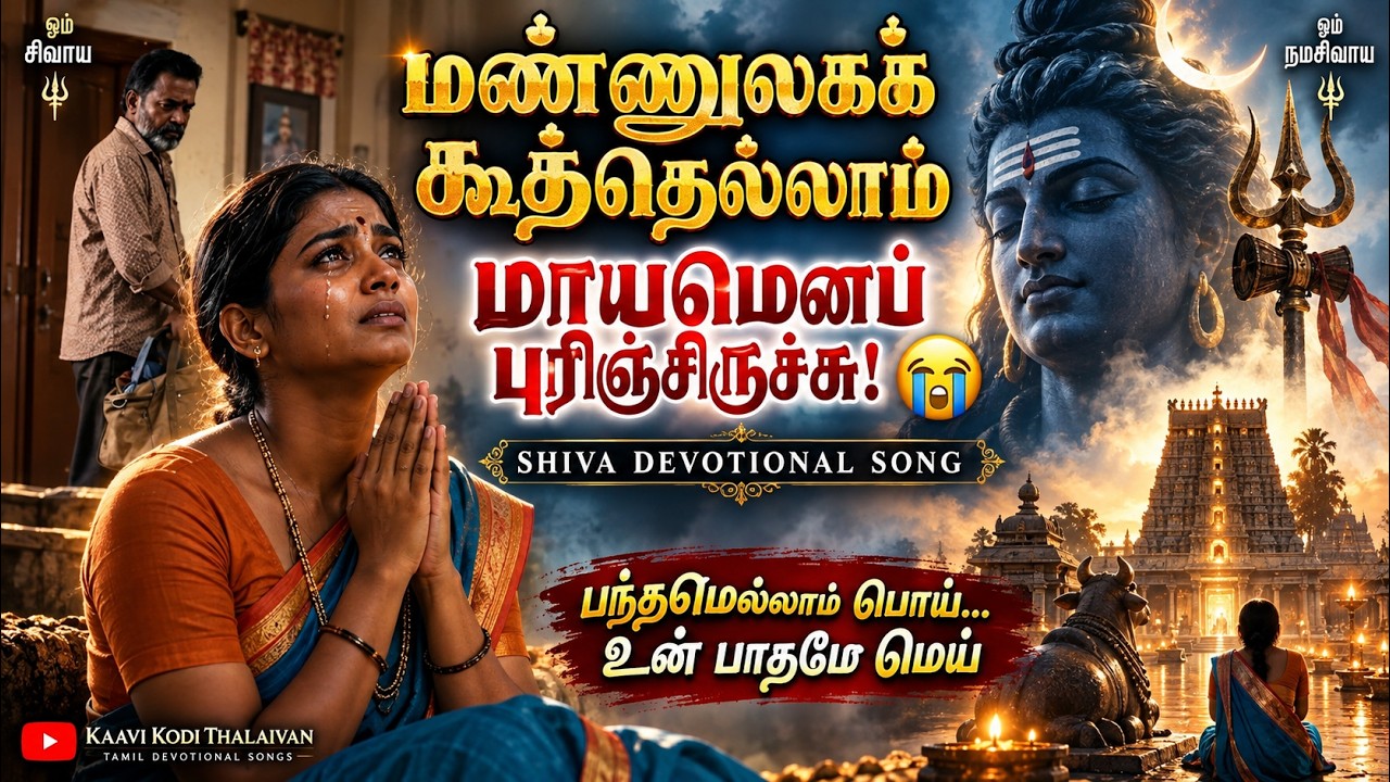 மண்ணுலகக் கூத்தெல்லாம் | Sivan Bakthi Padalgal |Shiva Sad Devotional Song