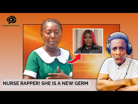 A New sensation in the Ghana Music industry! Nurse Rapper, Queen Jern is her name.