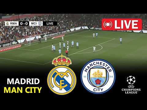 Real Madrid vs Manchester City | Champions League 2026 | Ucl Live | PES 21 Simulation