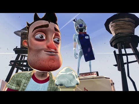 Steam Community Video Hello Neighbor Ice Scream Truck Obby Hello Neighbor Mod - roblox hello neighbor obby