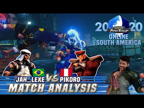 SFV CE Match Analysis: CPT Online South America 1 LF - Jah_Lexe (Rashid) vs. Pikoro (Bison)