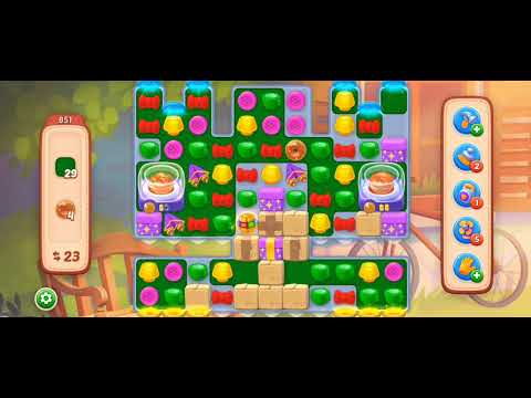 HOMESCAPES lvl. 851 and 852