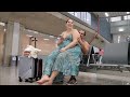 Lap Sitting In The Internation Airport Of Rio De Janeiro Brazil