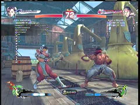 SSF4AE: Chun-li (DRS NASHFAN) vs. Ryu (KinG o MajoR o)  HD