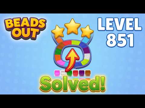 Beads Out Level 851 Walkthrough Solution