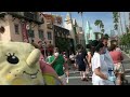 Spongie Plush SpongeBob Patrick And Squidward Go To Disney World Part 3