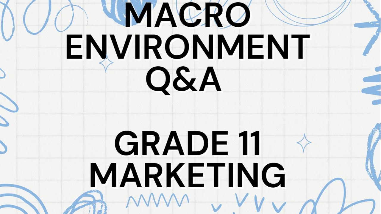 macro environment questions and answer