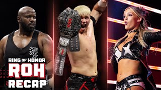 Supercard Recap, Kyle Fletcher defends the ROH World TV Title, STP in action + more | ROH TV 4/11/24