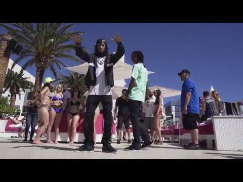 Les Twins Criminalz Crew at Drai's Pool Party ft Smart Mark & Skitzo yakfilms x thefaded