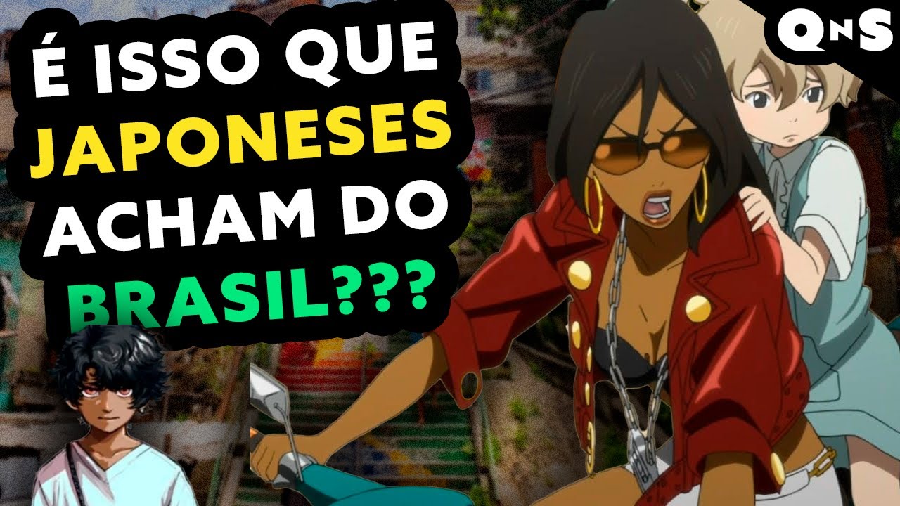 SAMBA, FAVELA, DOIS CARAS NUMA MOTO! O que os gringos pensam da gente? O anime MICHIKO E HATCHIN