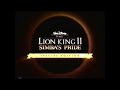 The Lion King 2 Simba S Pride Special Edition Trailer Reversed