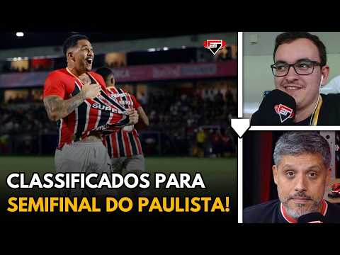 SÃO PAULO VENCE RB BRAGANTINO POR 2X1 E CLASSIFICA PARA SEMI DO PAULISTÃO!