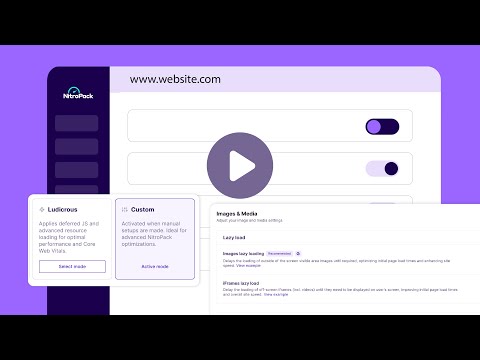 What's New in NitroPack's Settings