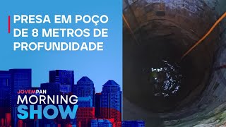 Idosa cai em poço e é resgatada após 40 minutos no RS