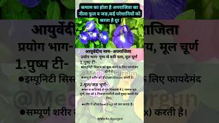 अपराजिता के लाभ | अपराजिता की चाय के फायदे | Benefits of Aparajita tea #अपराजिता #aprajita #shorts