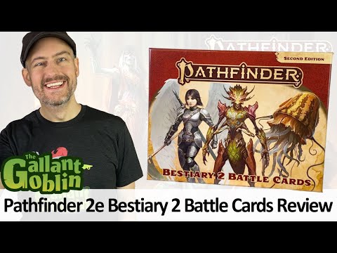 Bestiary 2 Battle Cards - Pathfinder 2e Paizo