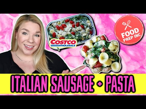 How To Cook Costco Italian Sausage & Pasta In Garlic...