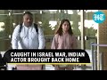 India Brings Home Actor Nushrratt Bharuccha Caught In War-hit Israel | 'Hid In Basement'
