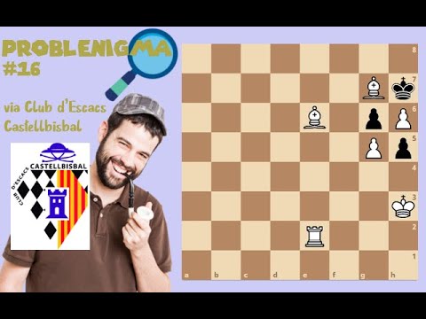 🔥 Problenigma 16 🤯 ESCACS ♞ via Club d'Escacs Castellbisbal ♖