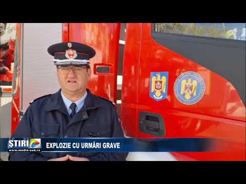 Explozie cu urmari grave