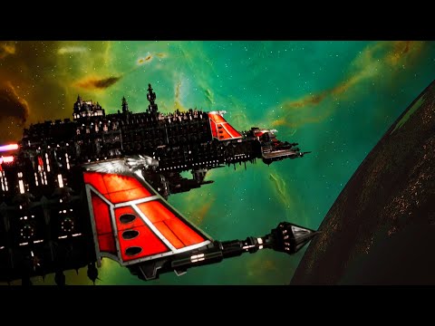 Imperial Navy vs TAU Protector Fleet! - 1v1 Multiplayer Gameplay, Battlefleet Gothic Armada 2