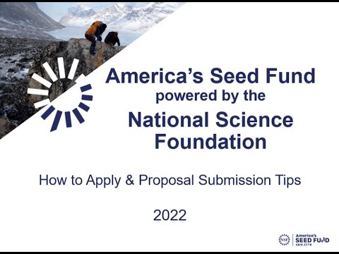 How to Submit a Phase I SBIR/STTR Proposal - 2022