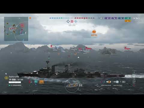 A New Fighter Appears! SMS Königsberg Rocks the Boat!