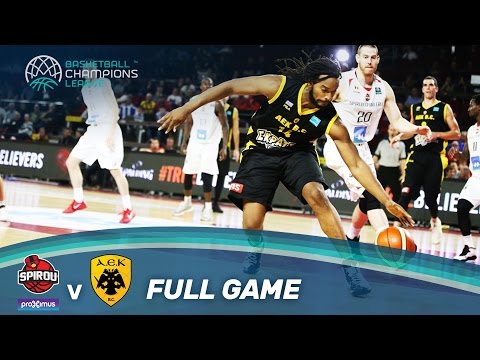 Proximus Spirou v AEK - Full Game - Basketball Champions League