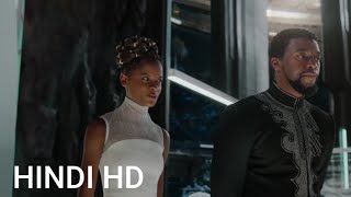 Black Panther - "New Suit" T' Challa and Shuri | Movie Clip in Hindi HD