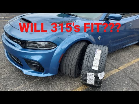 315/35ZR20 MICHELIN PILOT SPORT ALL-SEASON 4 PERFORMANCE TIRES FOR CHARGER HELLCAT WIDEBODY