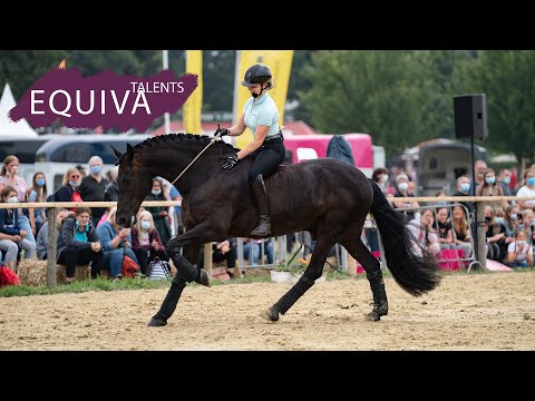 Fliegende Galoppwechsel reiten - Livetraining auf der Equitana Open Air