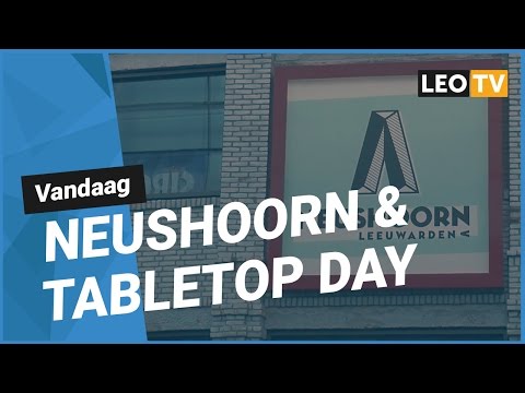 LEO Vandaag 28 april 2017: Nieuwe directrice Neushoorn & Tabletop Games