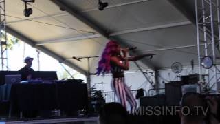 Azealia Banks Performs &quot;Grand Scam&quot; at Coachella 2012