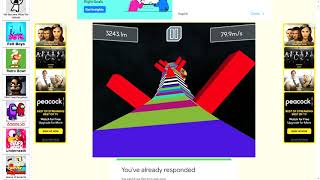 Tommy plays Tunnel Rush! Video 1# for Tunnel Rush! 76 Unblocked Games.