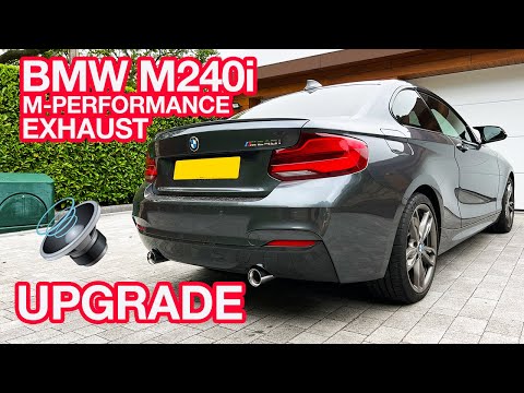BMW M240i F22 M-Performance Exhaust Upgrade - With Before & After Sound!