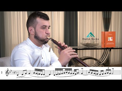 How to play Duduk - Nr2 Horzham (Յորժամ) Armenian Duduk Method Duduk lessons #Duduk #DudukRocks
