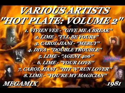 VARIOUS ARTISTS ''HOT PLATE VOLUME 2'' (MEGAMIX)(1981)