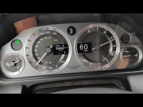 2008 Aston Martin V8 Vantage Full Throttle Acceleration