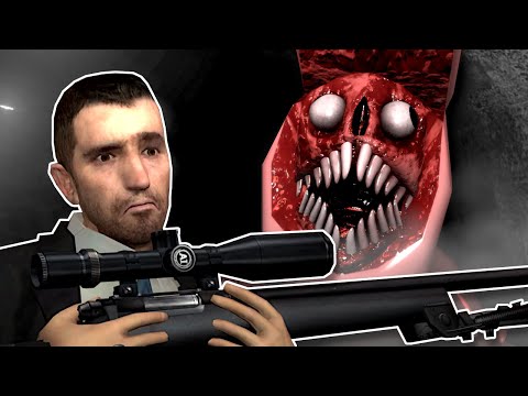 WE FOUND THE BRIDGE WORM! - Garry's Mod Gameplay