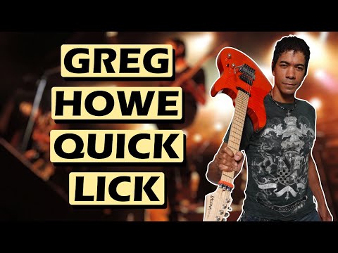 Greg Howe Quick Guitar Lick To Impress: Rock Fusion Picking Technique