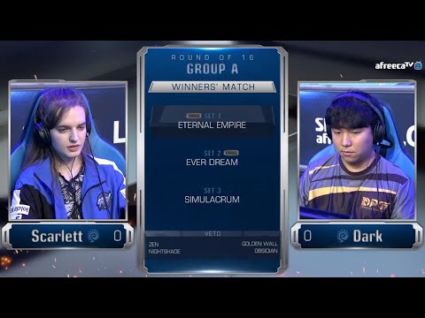 [2020 GSL S1] Ro.16 Group A Match3 Dark vs Scarlett
