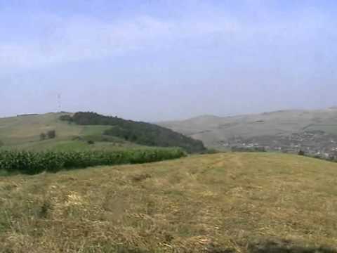 Valea Uliesului vazuta de langa padurea Manastirii Sanmartin