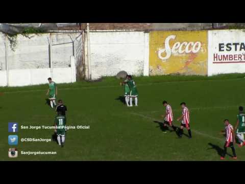 LIGA TUCUMANA 2017 - RESUMEN SAN JORGE 2 BELLA VISTA 0