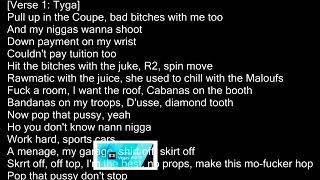Tyga   Nann Nigga ft Honey Cocaine (Lyrics)