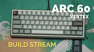 Build: Vertex Arc 60 with Camping Life Switches (Aloe)