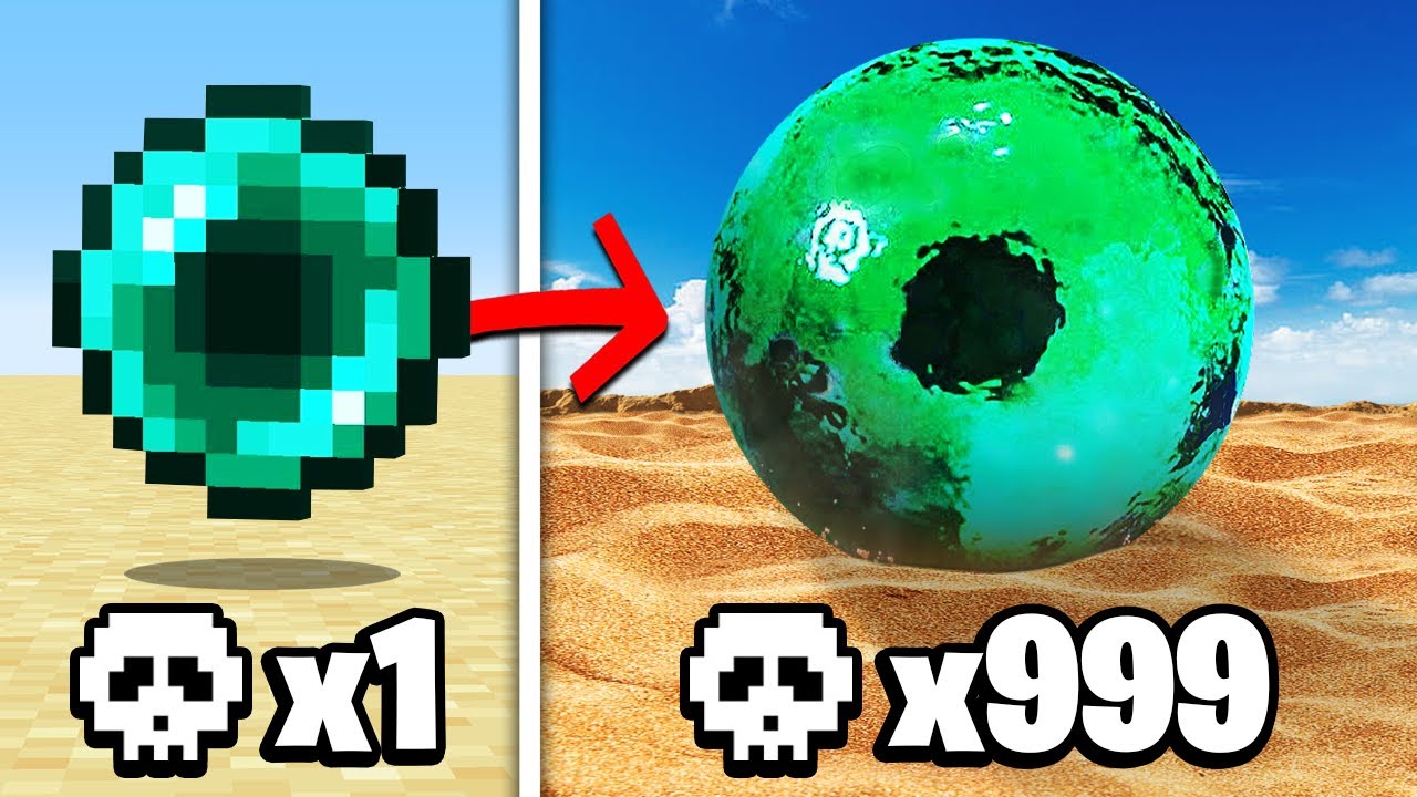 Minecraft, But Your Deaths = Realism...