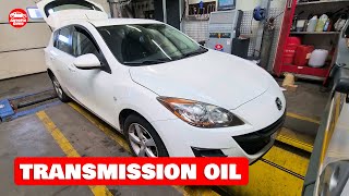 How To Change Automatic Transmission Oil On Mazda 3 2011 2.0L
