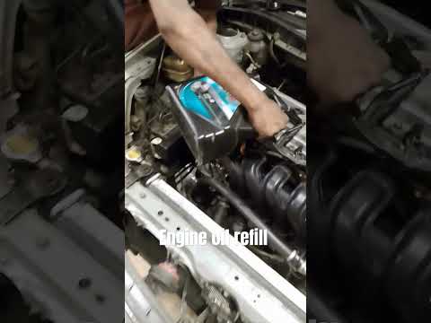 Thumbnail for Engine oil refill in Toyota Allion 2004 #cars #automobile #shorts #reels #shortvideo by Toyota Allion